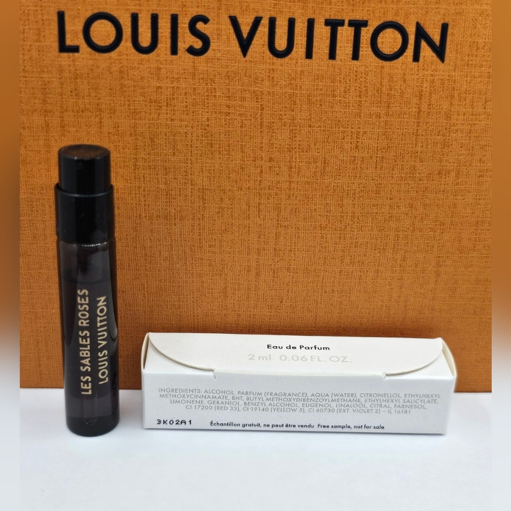 ⭐️5pc ✅️ Louis Vuitton LES SABLES ROSES OUD FRAGRANCE - Picture 3 of 8